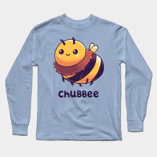 Chubbee // Chubby Bee, Kawaii, Animals Long Sleeve T-Shirt